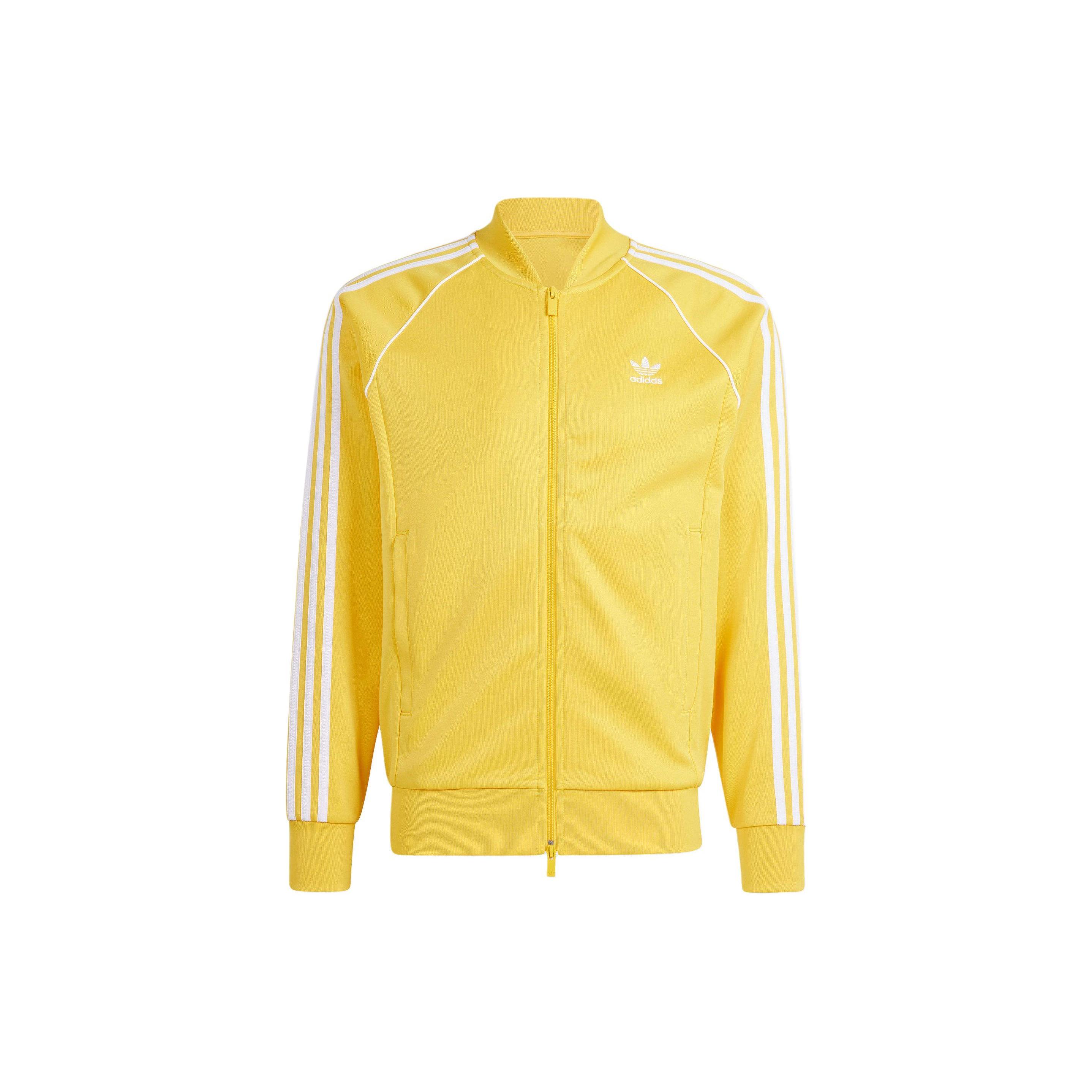 adidas originals Adicolor Classics Sst Jacket Asia Sizing  Yellow  Men s IR9865 XS