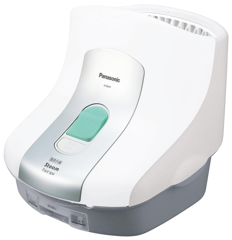 Panasonic Steam Foot Spa with Far Infrared Heater, White, EH2862P-W