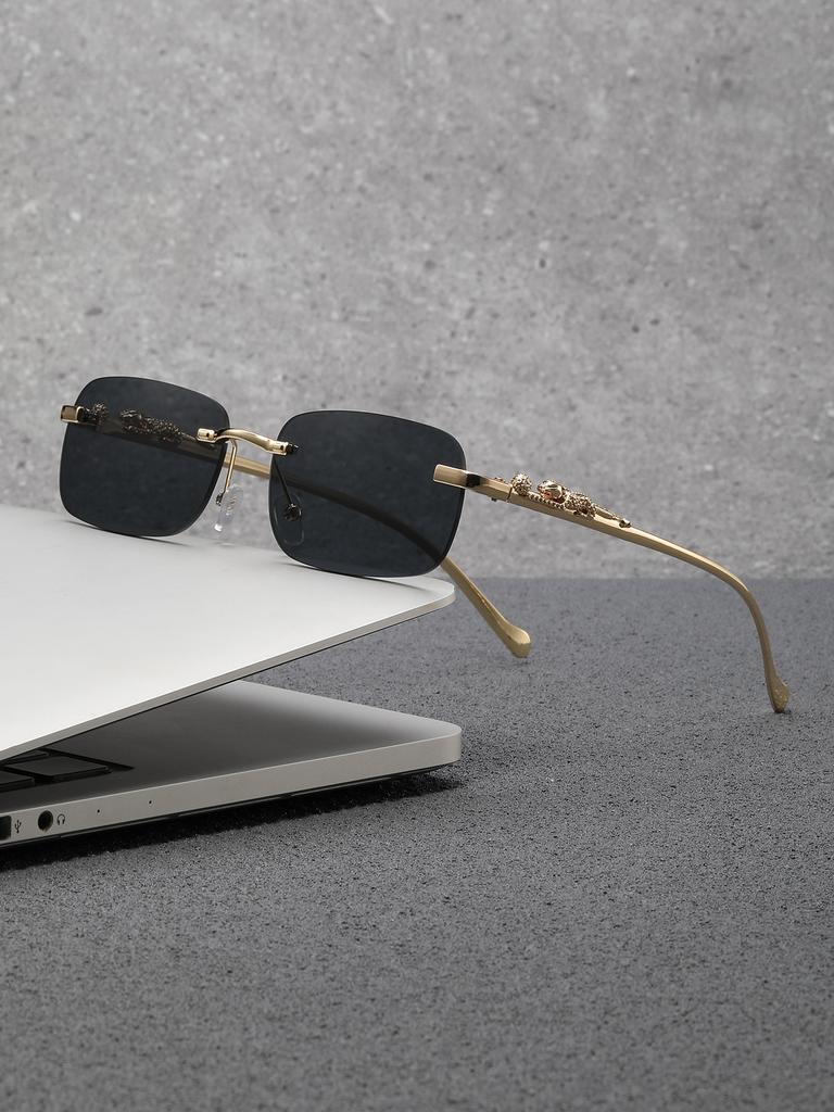 1pc Women'S Sunglasses Men'S Sunglasses Frameless Sunglasses for Men and Women Classic High-grade Fashion Sunglasses for Women.