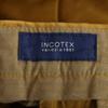 INCOTEX SLOW Pants 46 Brown With Waist Belt Men's Used