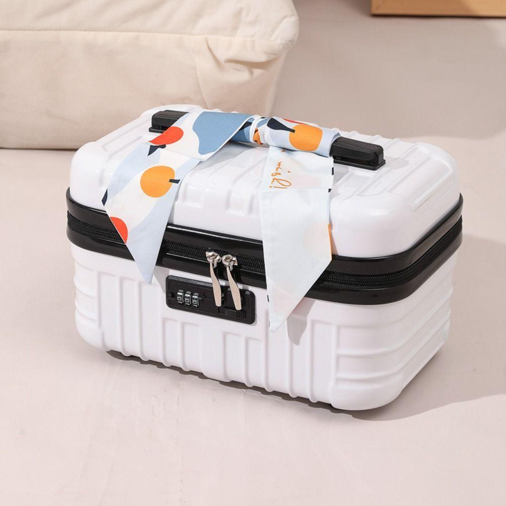 Large Capacity Toiletry Storage Bag 17 Inch Mini Luggage Bag Makeup Bag  Women's Handbag