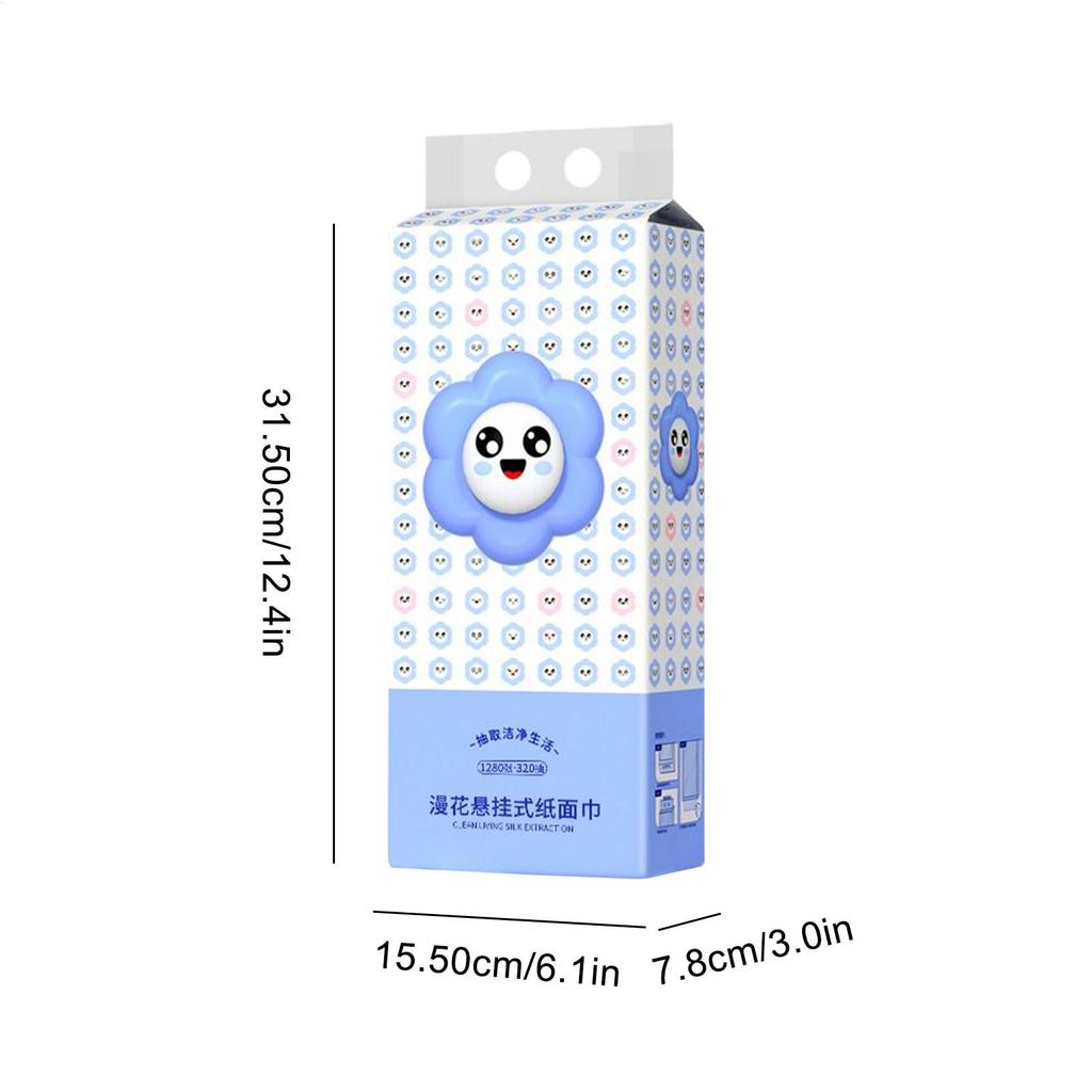 Tissue Toilet Paper Hangable RV Toilet Paper Soft Thickened Napkins For Household Commercial Family Home Kitchen RV Hotel Travel