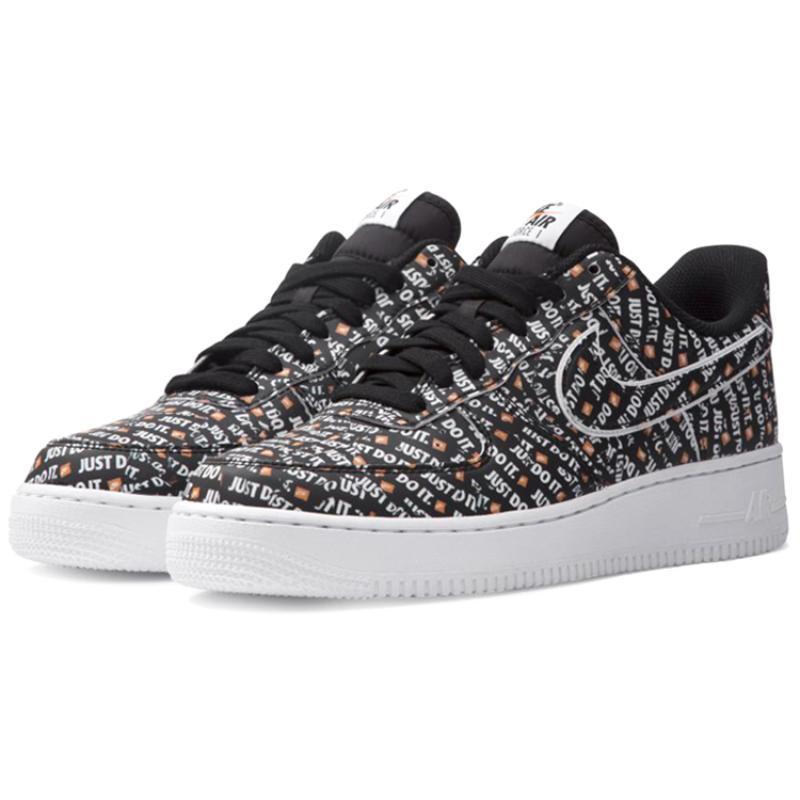 Nike Air Force 1 Low Just Do It Pack Black Sneakers AO6296-001