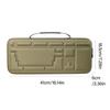 Heavy Duty Travel Dustproof Case Shockproof Portable Storage Bag Replacement for 84 Keys Mechanical Keyboard Accessories
