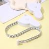 Portable Fitness Telescopic Health Tape Measure With Handle Torch Y-shaped Tape Measure Waist Circumference Tape Measure