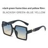 Pc Frame Oversized Sunglasses For Women With Uv400 Protection And Fashionable Style For Travel And Parties