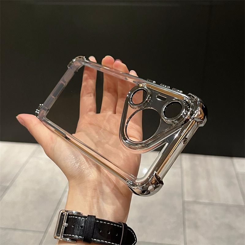 [Four-corner airbag] Huawei pura11 mobile phone case pura11pro new pro + anti-drop electroplating 11ultra