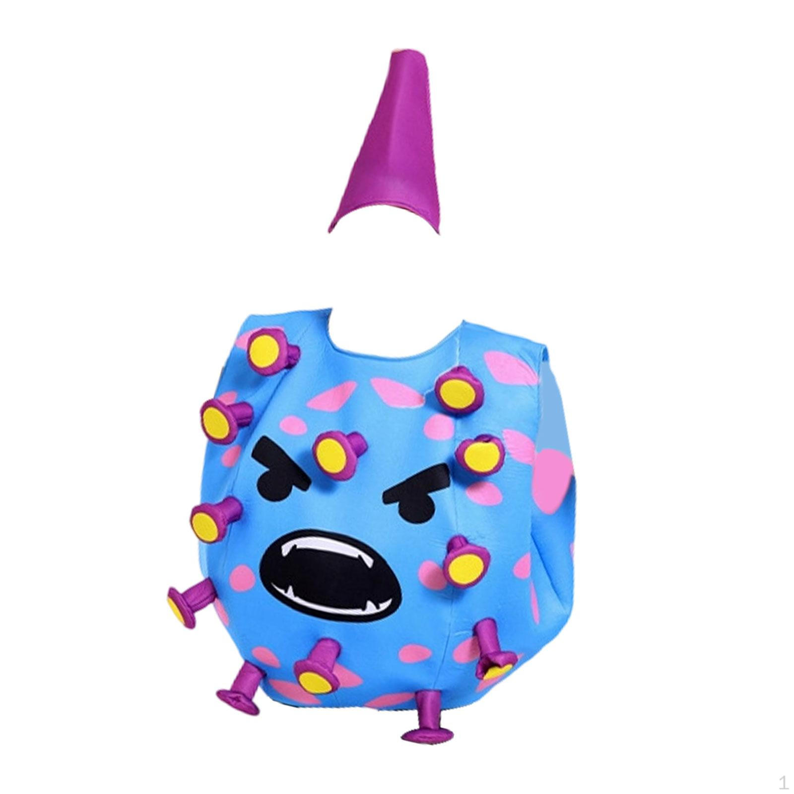 

Cosplay Outfit Clothing Halloween Costume for Photographic Pretend синий