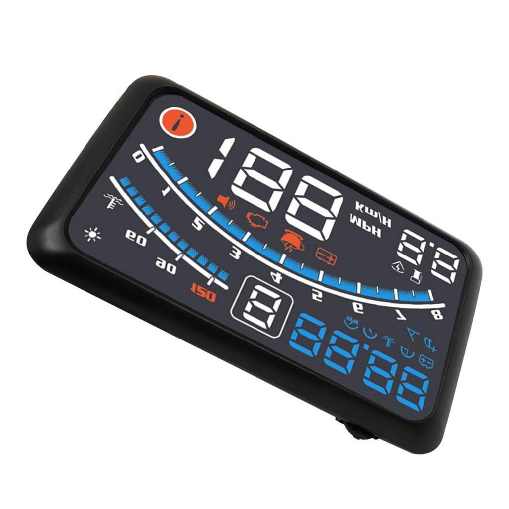 Car Head-Up Display Hud Trip Computer Intelligent Digital Speed Fuel Consumption