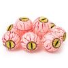 10pcs 5cm Halloween Eyeballs Simulation Halloween Fake Balls Red Bloodline Eye  Haunted House
