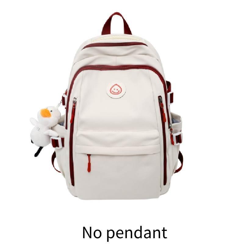 Stylish Nylon Backpack For Girls And Boys 2022 New Design High Capacity Characters)