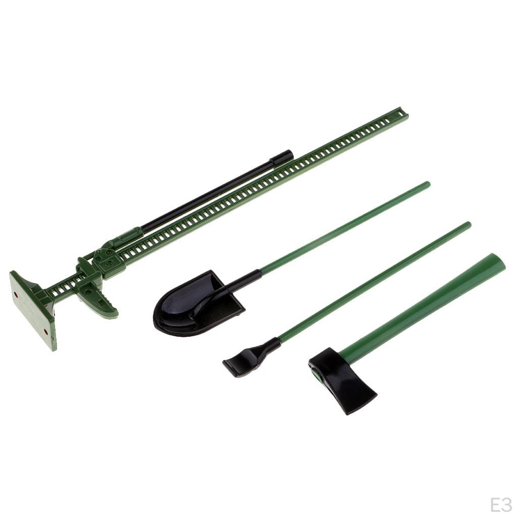 1 Set 1/10 Scale RC Crawler Car Roof Rack Cool Ornaments Decor Accessories