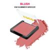 Versatile Matte Blush Palette: Low-Saturation, Single-Color Option