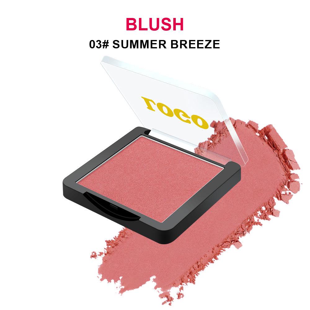 Versatile Matte Blush Palette: Low-Saturation, Single-Color Option