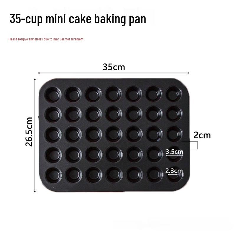 Handun Mini 35-Cavity Non-stick Cake Mold