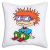 Cartoon Funny R-Rugrats Pillow Covers Cartoon Sofa Decorative Home Double-Sided Printing Short Plush Cute Cushion Cover