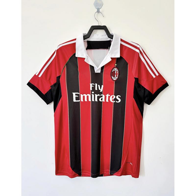 9596AC Milan Jersey No. 3 Maldini 18 Baggio 22 Kaka Short-sleeved Pants 12-13 Retro Football Jersey