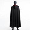 Miles cos Black and red Spider-Man symbiote Venom cloak, complete Halloween costume, tight-fitting bodysuit