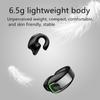 1 Set Bone Conduction 5.3 Wireless Bluetooth Headset Single Ear Clip-on Lightweight Headphone for Daily Use Gifts