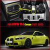 Car Floor Mats For BMW M4 Coupe -2024    Auto Foot Pads Automobile Carpet Cover Interior Accessories