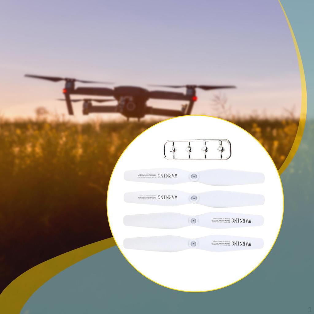 4 Pieces 14.5cm Drone Replacement Propellers with Cap Professional Portable Spare Parts Replace