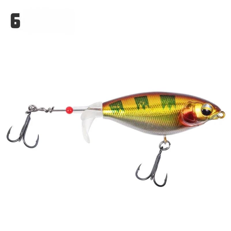 1pcs 6g/10g Floating Pencil Noise Lure Surface Wobbler Spinning Hard Bait 65mm/80mm Self-contained Spinnerbait LUYA BAITS