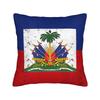 Pillow Case Haiti FlagCountry Map Soft Pillow Cover For Sofa Home Decoration Fashion Pillowcases