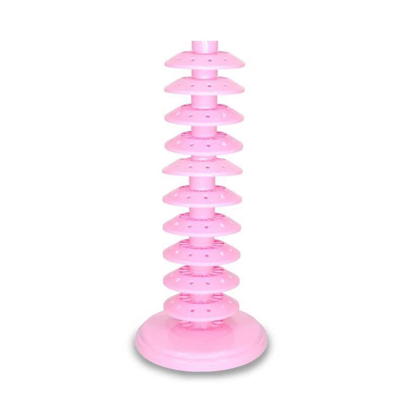 5/8/10 Layer Lollipop Display Stand Cake Pops Holder Tabletop Rack Candy Bar Wedding Decorative Desktop Multi-Function