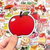 50 Japanese Cartoon Children's Cute Puzzle Stickers Panda Rabbit Corgi Parent-child Interactive Stickers Decoration