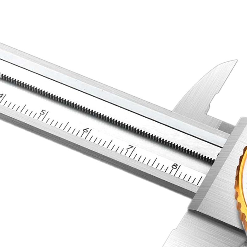 Versatile Woodworking Measurement Tool Adjustable Dial Gauge Precisions Woodworking Dial Gauge Alloy Ruler 24cm/9inch