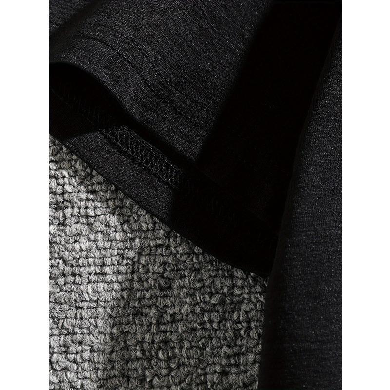 Europäische Größen Damen Elegantes Schwarzes T-Shirt mit Rosa Rosen-Illustration, Weiches & Atmungsaktives Kurzarm-Oberteil mit Rundhalsausschnitt