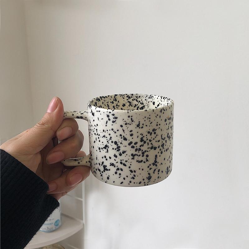 Ceramic Mug Creative Design Nordic S Square Handgrip Cups Ins Coffee Milk Tea Drinkware For Home