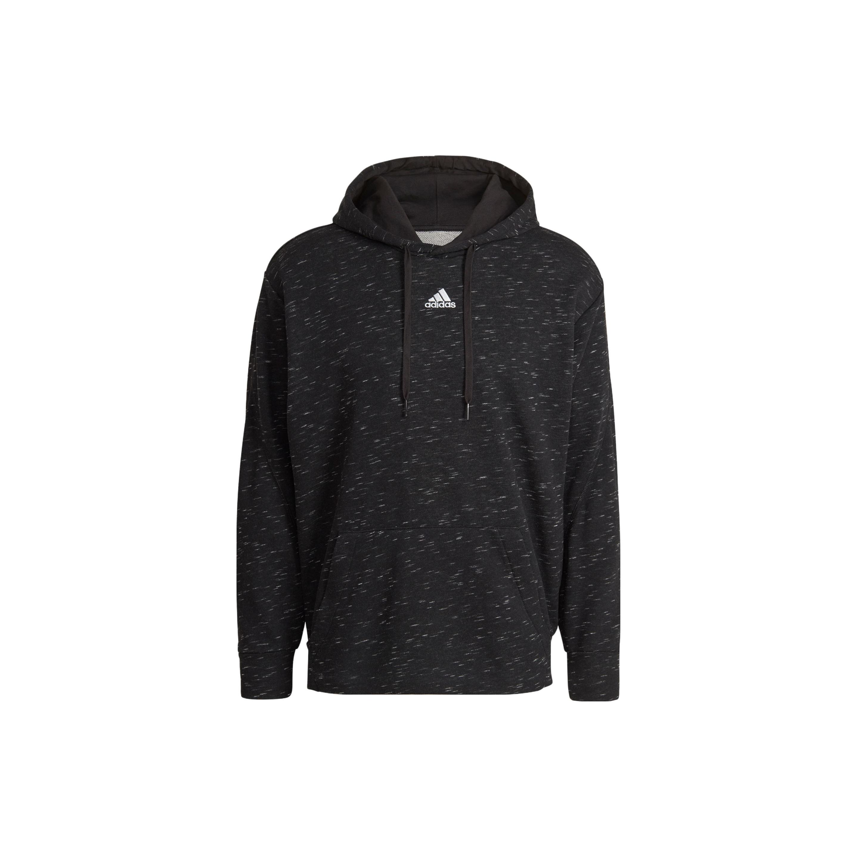 

Adidas Essentials Mélange Hoodie Men Hoodies Metallic-Black HE1787 XS