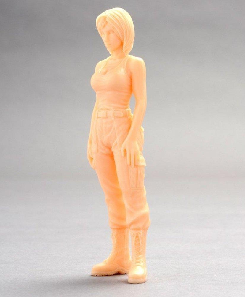 Brick Works Maschinen Krieger Mercenary Female Pilot Scale Resin Cast Assembly Kit 1/20 MUS-01