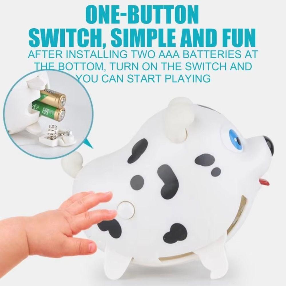 Voice-activated Voice Control Dog Toy Blow Whistling Walking Dog Toy  Birthday Gift