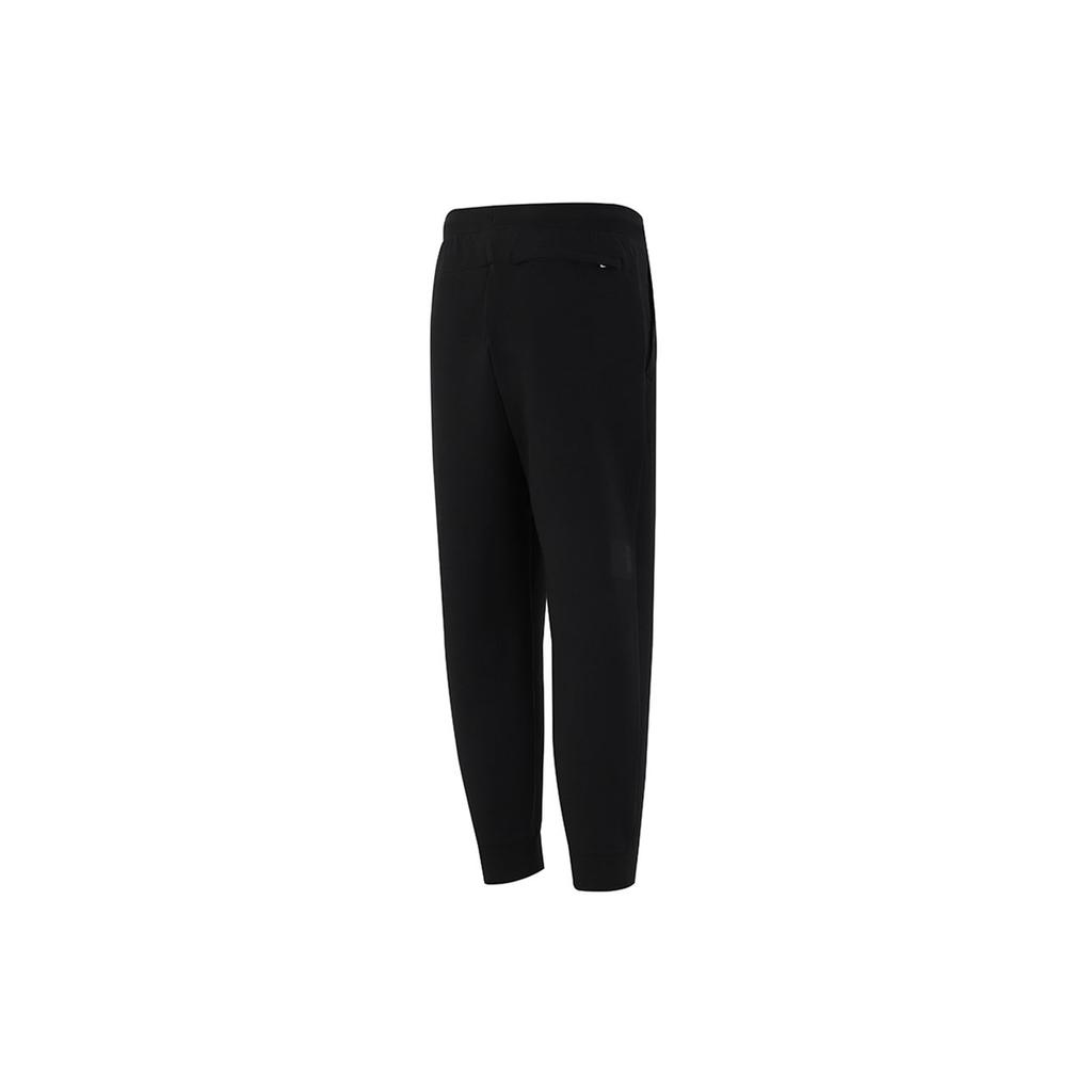 Adidas Knitted Sweatpants Men's Black Moderate Cuffed Pants H39314