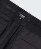 MUSINSA STANDARD [Cooltandard] Relaxed Tapered Hidden Banding Crop Slacks [Dark Gray]
