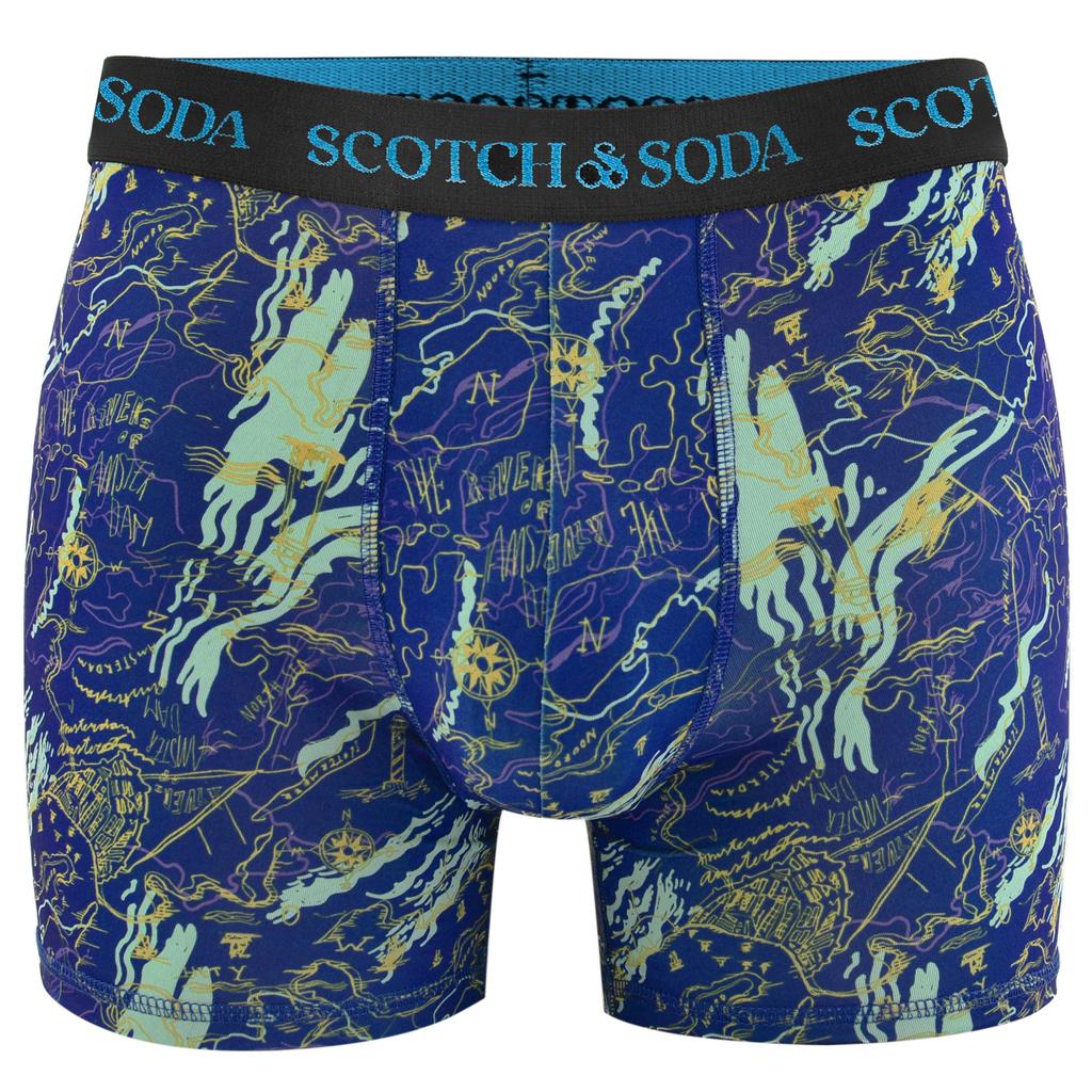 Scotch&Soda Men's Boxers 3-Pack Active Ultra Delicate Longer Leg