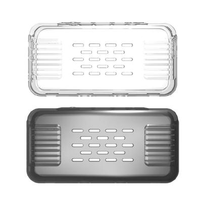Water Resistant Case Enclosure Shock Absorbing Flexible Cover for RG35XX H Gaming Console Offer Comprehensive Protective
