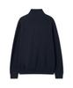 POLO RALPH LAUREN Full Zipper Cotton Sweater - Navy