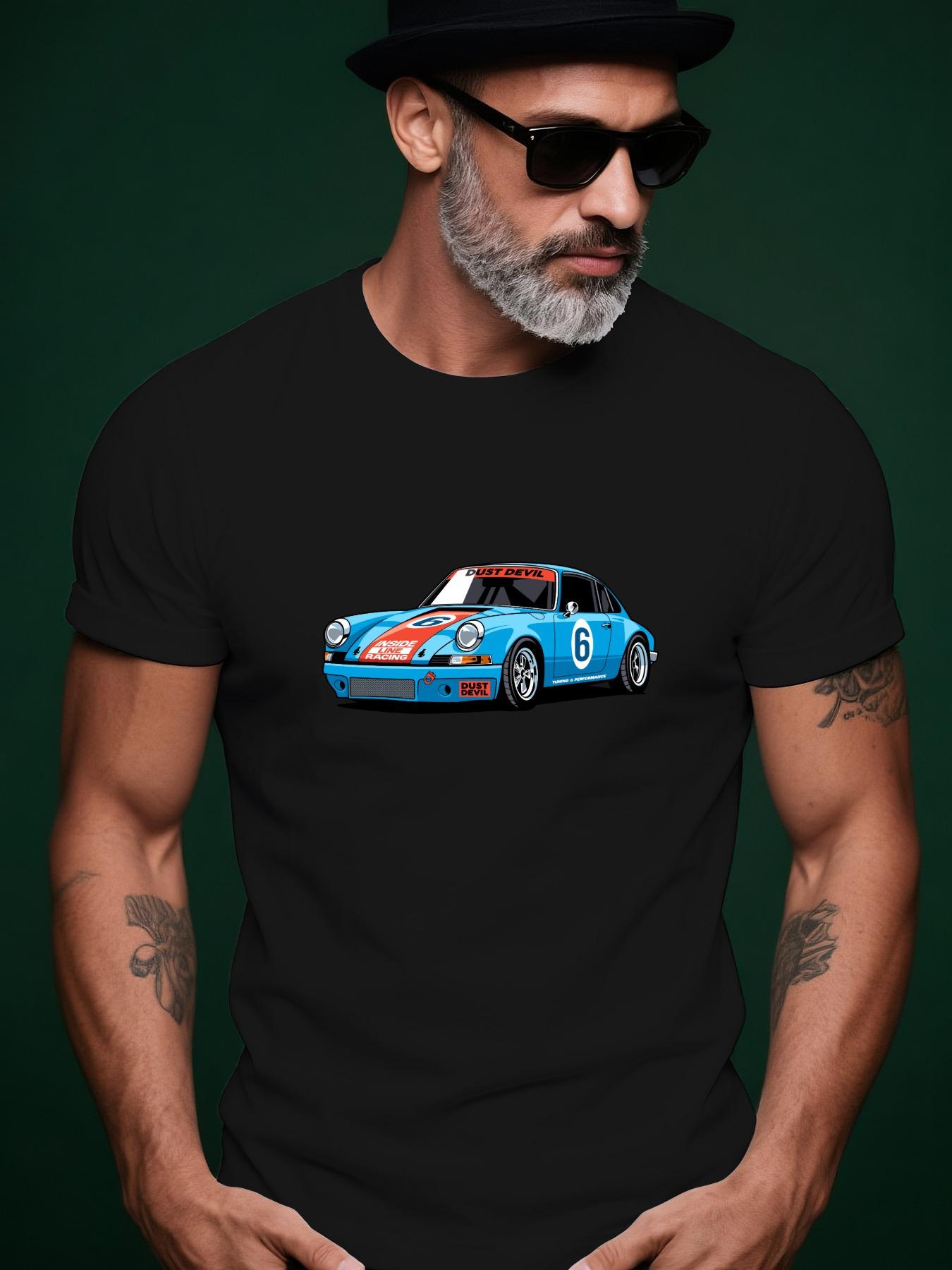 Dusk Devil Racing Car Graphic Tshirt - Casual Streetwear ... M