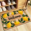 Cute Cartoon Anti-Slip Diatom Mud Bathroom Mat - Water Absorbent Foot Pad for Toilet Door
