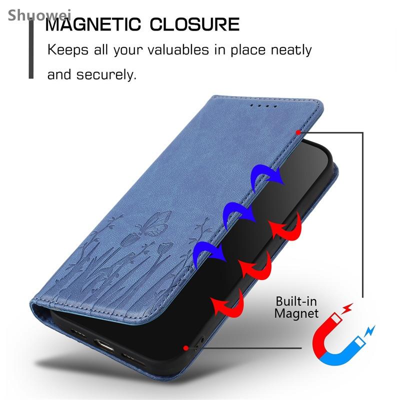 Flip Phone Case Infinix Smart 3 6 7 8 9 10 HD Pro Plus 4G Leather Wallet Cover Casing