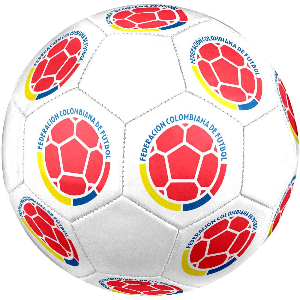 Colombia national football logo Size 5 Soccer Ball, Machine-Stitched PVC, Durable & High Bounce, All Ages Fit, fan merchandise, matches & outdoor use.