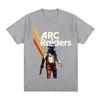Arc Raiders Retro SciFi Illustration Shir 2026 Shooting Game Graphic Printing TEE 100cotton Comfortable High Quality Soft Tees