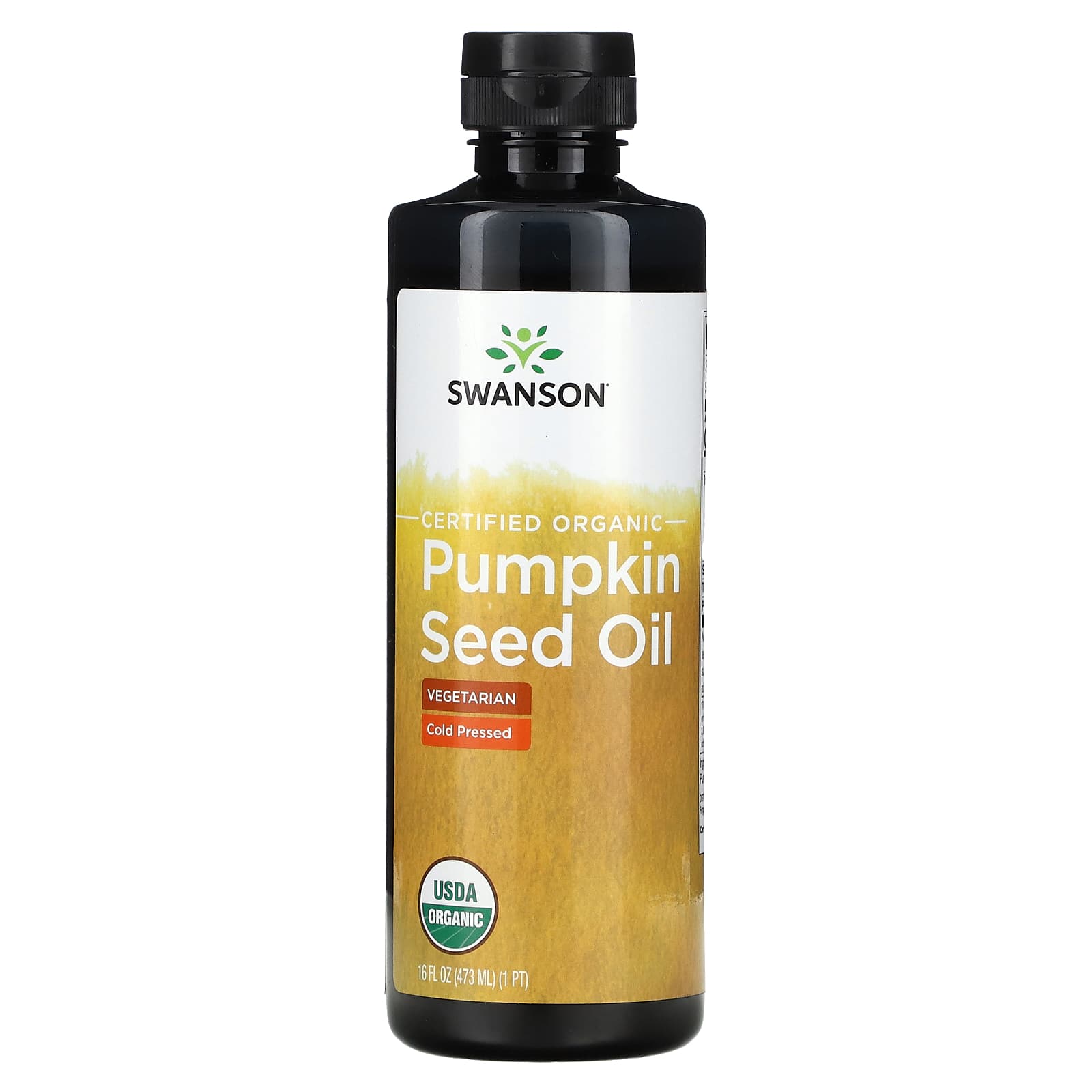 

Swanson, Certified Organic Pumpkin Seed Oil, 16 fl oz (473 ml)