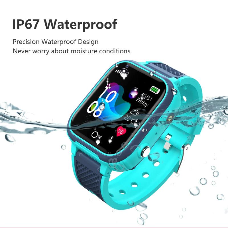 2025 New 4G Smart Watch Kids GPS WIFI Video Call SOS IP67 Waterproof Child Smartwatch Camera Monitor Tracker Location Phone Watch