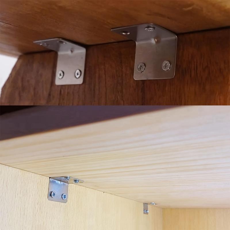 High quality metal corner code bracket 90° corner code laminated furniture board wooden furniture connection cabinet with screws