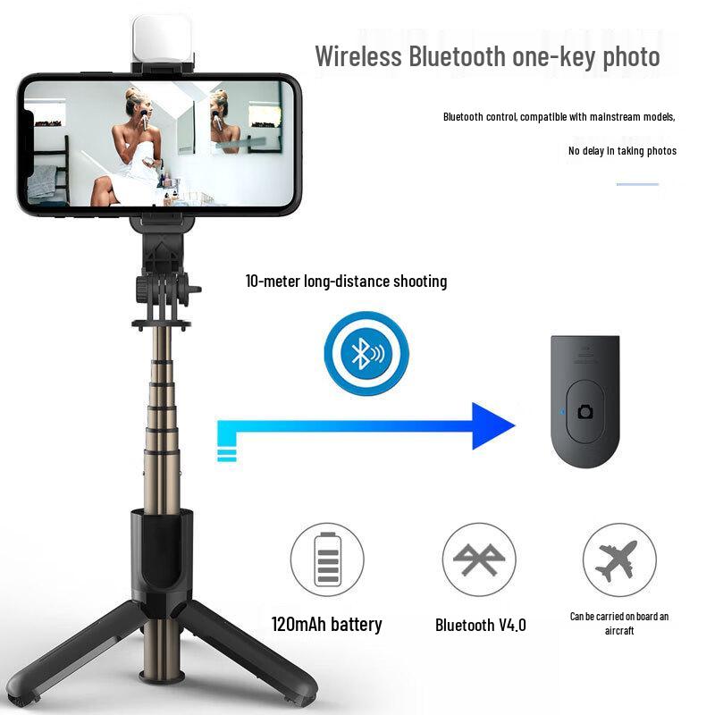 L10S Mini Bluetooth Selfie Stick Tripod