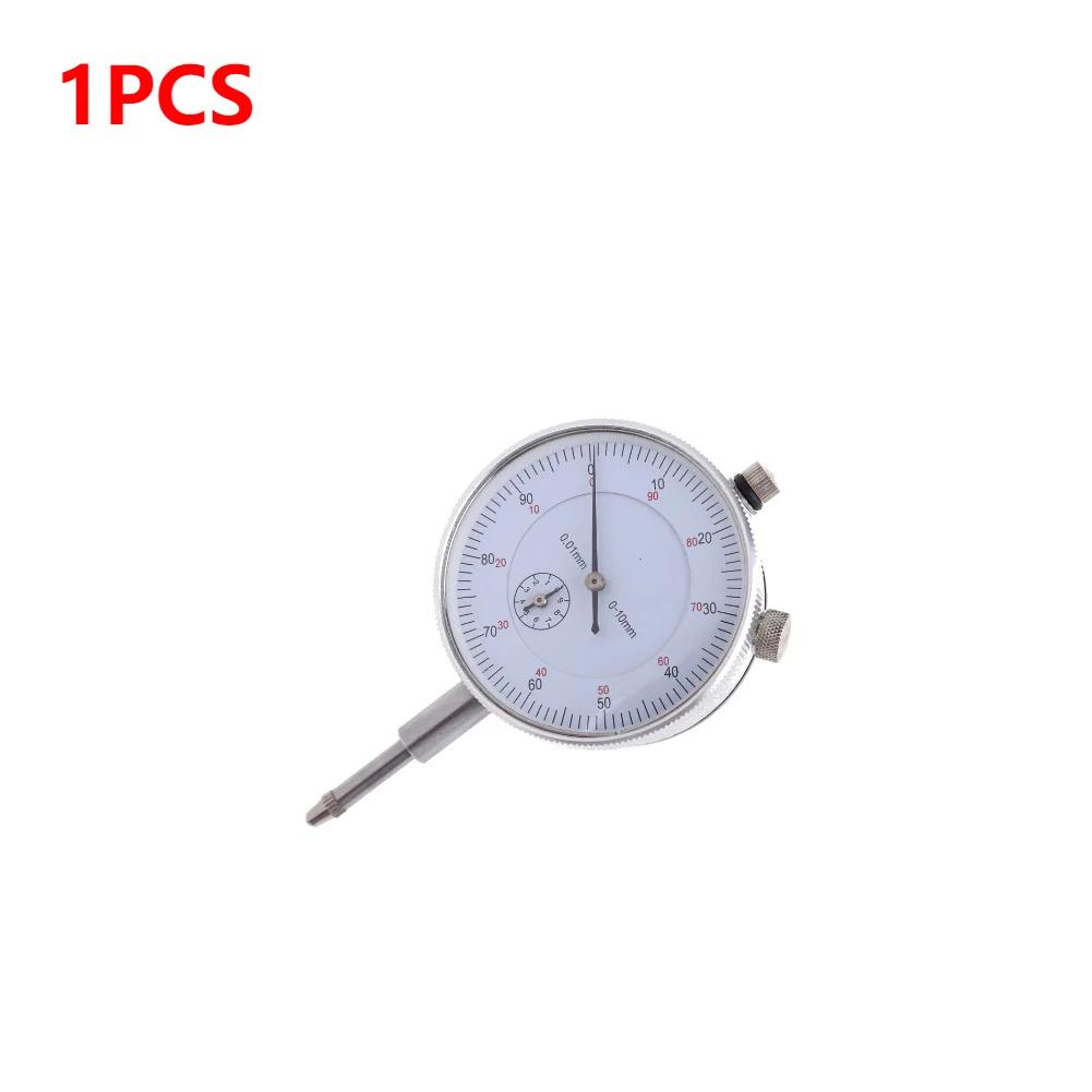 

10-1 шт. прецизионный 0,01 мм циферблатный индикатор калибр 0-10 мм измеритель точный 0,01 мм разрешение индикатор калибр измерительный инструмент инструмент